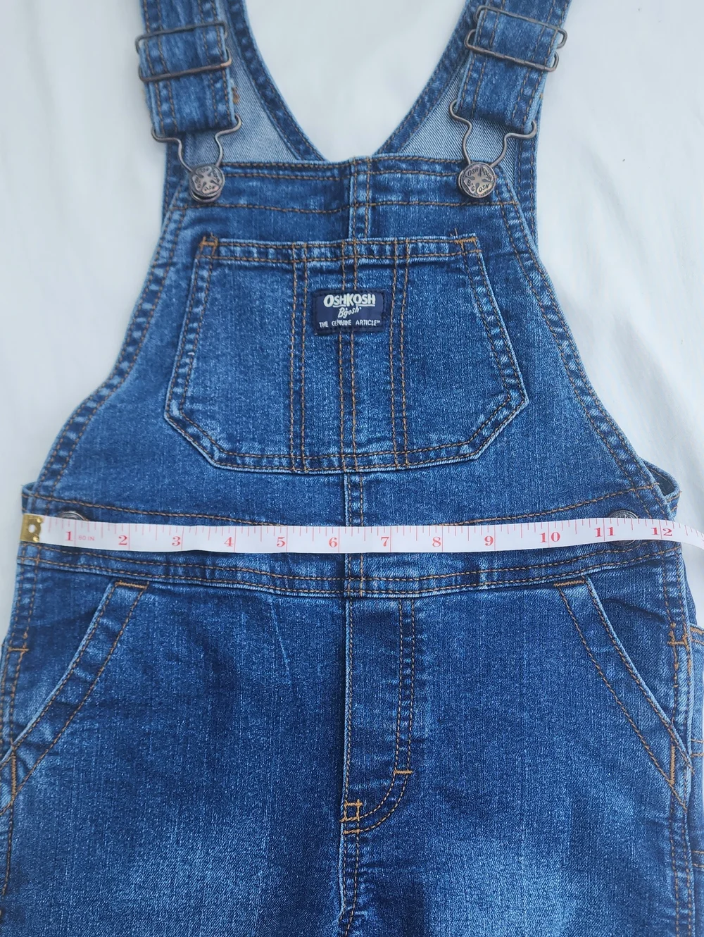 Osh Kosh Bgosh Size 5t Dark Wash Denim Overalls